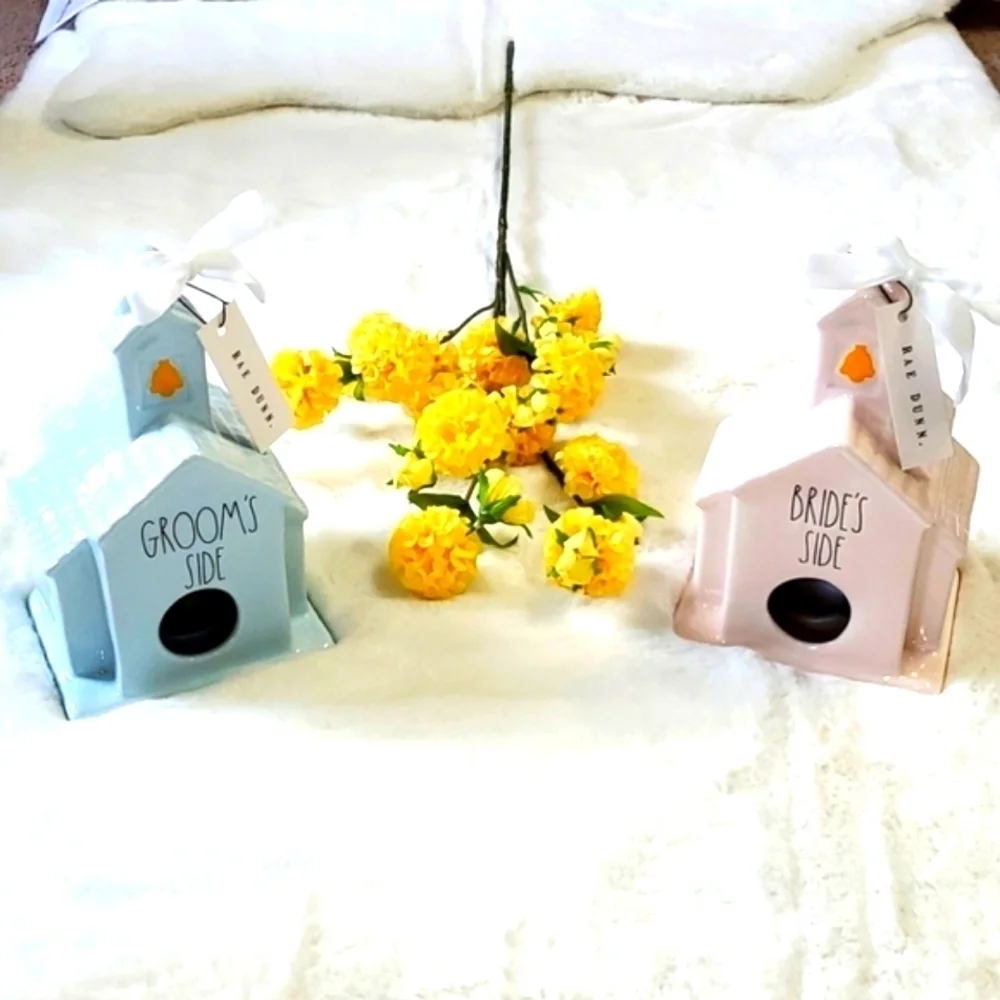 RAE DUNN BRIDE'S SIDE BIRDHOUSE CHURCH DÉC…